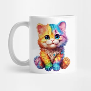 Rainbow Baby Cat Mug